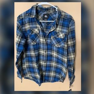 Large Plaid button up shirt